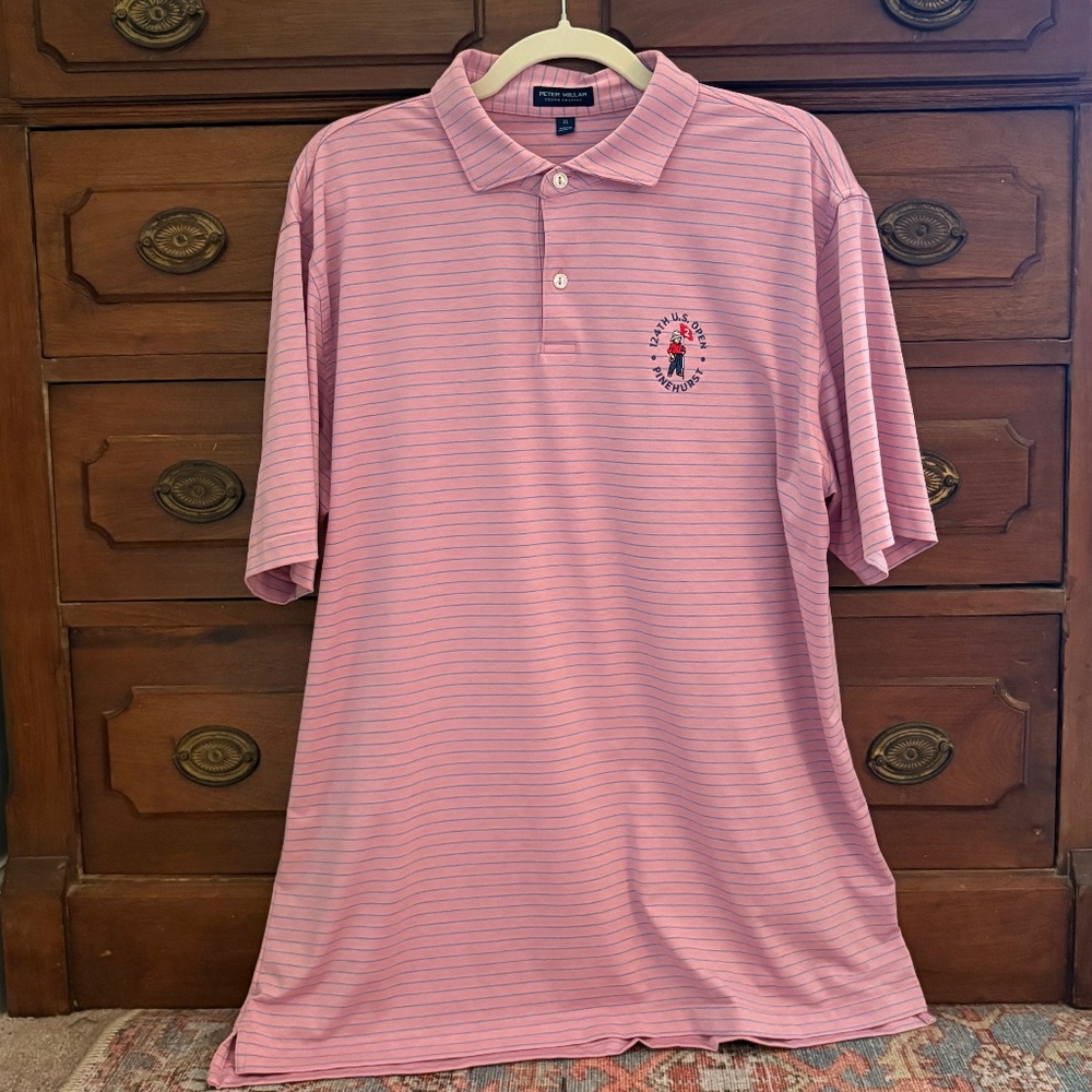 Peter Millar Men’s U.S. Open Golf Shirt Size Large